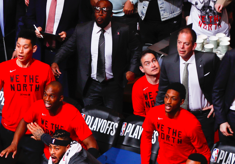 Illustration for article titled Kawhi Leonard And Joel Embiid Co-Starred In The Greatest Photo Of The NBA Season